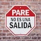 Signmission Pare No Es Una Salida, 10 inch X 10 inch, Aluminum Metal Signs, 5PK OC-A-5Pack-10-202 - alternate 2