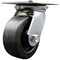 Service Caster 5 Inch Heavy Duty Top Plate Polyolefin Swivel Caster with Roller Bearing SCC SCC-35S520-POR - alternate 1