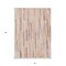 Homeroots 5' X 8' Pink And Beige Striped Washable Indoor Outdoor Area Rug 609049 - alternate 2