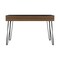 Homeroots 47" Brown and Black Computer Desk 403801 - alternate 2