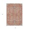 Homeroots 3' X 5' Coral Charcoal And Gray Floral Washable Indoor Outdoor Area Rug 605467 - alternate 3