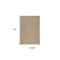 Homeroots 8' X 11' Beige and Brown Geometric Distressed Indoor Outdoor Area Rug 559067 - alternate 2