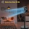 Simple Deluxe Industrial Retro Pedestal Fan, 360 Deg Rotatable Stand Fan, 3 Speed Adjustable, Adjustable Height P HIFANSTANDRETRO8B - alternate 2