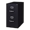 Hirsh 15" W 2 Drawer Vertical File Cabinet, Black, Letter 14416 - alternate 2
