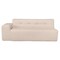 Deko Living 3 Piece Beige Compressed Foam Sectional Sofa Lounger and Table Set CIF50218 - alternate 3