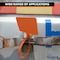 Kable Kontrol Identification & Tamper Proof Cable Zip Ties, 9 in L, Orange, Nylon Co-polymer, 80 lbs Strength CTWO-9-100-OR - alternate 2