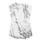 Smarty Had A Party White with Silver Marble Paper Dinner Napkins 600 Napkins, 600PK 2191-CASE - alternate 2