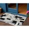 Homeroots 3' X 5' Black Ivory And Beige Geometric Washable Indoor Outdoor Area Rug 613193 - alternate 1