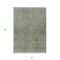 Homeroots 5' X 8' Fern Green And Gray Southwestern Washable Indoor Outdoor Area Rug 587045 - alternate 4