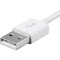 Monoprice APPLE MFI CERTIFIED LIGHTNING TO USB CHARGE  SYNC CABLE, 3FT WHITE 12844 - alternate 1