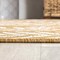 Jonathan Y Nevis Palm Frond Yellow/Cream 5 ft Square Indoor/Outdoor Area Rug SMB119C-5SQ - alternate 3