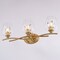 Vaxcel Wilmette 3-Light Vanity Light, Champagne Gold, Crystal Accents, Clear Glass, 24-In. Wide W0567 - alternate 4