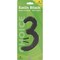 Hy-Ko 4'' Satin Black Number 3 BK-40/3 - alternate 2