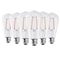 E Energetic Lighting ST19 LED Filament Light Bulb, 60-Watt Equivalent, Non-Dimmable, 5000K, 6PK YGA16C09-950-6P - alternate 1