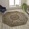 Flash Furniture Ivory 7x7 Octagon Traditional Persian Style Rug NR-RG1883-77-IV-GG - alternate 2