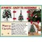 Homeroots 4' Green And White Pre Lit Full Flocked Pine Christmas Tree With Decorations 719268 - alternate 2