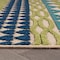 World Rug Gallery Palm Floral Leaves Indoor/Outdoor Area Rug 4 ft x 6 ft Multi 5557MULTI4X6 - alternate 2