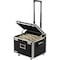 Vaultz File Box, Aluminum, Chrome, PVC, 17 1/4 in W, 15 in D, 14 1/4 in H, Combination-Lock Lid Closure IDEVZ01270 - alternate 1