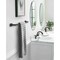 Amerock Highland Ridge Matte Black Transitional 24 in 610 mm Towel Bar BH36014MB - alternate 2