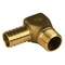 Water Source Heavy-Duty Hydrant Pipe Elbow, 3/4 in, MNPT x Barb, Brass HE7575NL - alternate 2