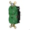 Hubbell Wiring Device-Kellems Straight Blade Receptacle, 5-20R, 20 A, 125V AC, 2 Pole, 3 Wire, Surface Mount, Grounded HBL5362STGNTR - alternate 1