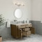 James Martin Vanities Chicago 48" Single Vanity, Walnut Whisper, w/ 3 CM Siberian Silestone Top 503-V48-WLW-3SFR - alternate 3