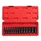 Sunex 1/4" Drive Magnetc Imp Socket Set, Metric, 14 pcs 1831 - alternate 1