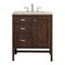 James Martin Vanities Addison 30" Single Vanity, Mid-Century Acacia, w/ 3 CM Tajnar Eclos Top E444-V30-MCA-3TJR - alternate 1