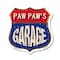 Signmission Paw Paw's Garage, 6 Inch X 6 Inch, Plastic Sign SHI-P-6-383-PAW PAW - alternate 1