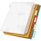 Cardinal Divider, Pkt, Poly, Ast, 5Pk CRD84009 - alternate 2