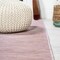 Jonathan Y Ethan Modern Flatweave Solid Pink 2 ft. x 8 ft. Indoor/Outdoor Runner Rug TSN100F-28 - alternate 2