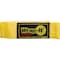 Wrap-It Quick-Straps 12'' Yellow Weatherproof Hook & Loop Strap 100-BS-12YE - alternate 1