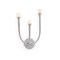 Vidalite Breeze 3-Light Matte White Wall Sconce with Opal White Glass Shades, Included LED Bulbs CE1013107 - alternate 1