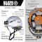 Klein Tools Safety Helmet, Shell: PC/ABS and EPS, Suspension: PC/ABS and HDPE, 6 Point Ratchet Knob with Pivot 60565 - alternate 2