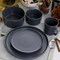 Elama Luxmatte Dark Grey 20 Piece Dinnerware Set EL-LUXMATTE-DG - alternate 3