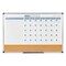 Mastervision Calendar Planning Board, Steel, 24 in, 36 in, Aluminum Frame, Natural, Gloss MB0707186P - alternate 1