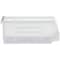 Akro-Mils Hang & Stack Storage Bin, Plastic, 4-1/8 in W x 3 in H x 7-3/8 in L, Clear 30220SCLAR - alternate 2