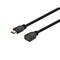 Monoprice HDMI Port Saver, Black, 8 in, 28AWG 2891 - alternate 1