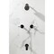 Kingston Brass Double-Handle Tub and Shower Faucet, Oil Rubbed Bronze KBX8145KPS - alternate 2