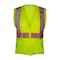 Reflective Apparel ANSI Type R Class 2 Value Mesh Vest 586ET-LM-XL - alternate 1