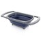 Oster Bluemarine 4 Quart Over the Sink Collapsible Silicone Strainer in Blue 82969.01 - alternate 3