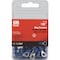 Gardner Bender 16 to 14 AWG No.8 to No.10 Stud Size Blue Vinyl-Insulated Barrel Ring Terminal, 100PK 10-104 - alternate 2