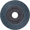 Pferd 5'' Flap Disc, 5/8''-11 Thread, 60 Grit, Z START STEELOX, Type 29, Conical, Zirconia 63925 - alternate 2