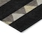 Homeroots 8' X 10' Black Ivory And Wheat Southwestern Washable Indoor Outdoor Area Rug 613888 - alternate 2