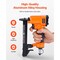 Vevor Pneumatic Staple Gun 22 Gauge for 71 Series Fine Wire Staples 3/8 in Crown 7116A - alternate 2