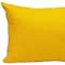 Homeroots 12" X 18" Yellow Cotton Lumbar Throw Pillow 529175 - alternate 2