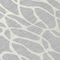 Homeroots 8' Silver And Ivory Round Geometric Washable Indoor Outdoor Area Rug 599312 - alternate 2
