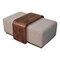Homeroots 43in Brown and Solid Wood Storage Bench With Cabinet 718253 - alternate 2