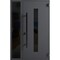Vdomdoors Front Exterior Prehung Steel Door Ronex0130 Grey Sidelight Exterior Window Sidelite Entry Metal RONEX0130EXD-GRE-W36+14 x H80-LH-I - alternate 1