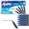 Expo Vis-a-Vis Wet Erase Markers, Ultra Fine Point, Blue, 12PK 16003A - alternate 1